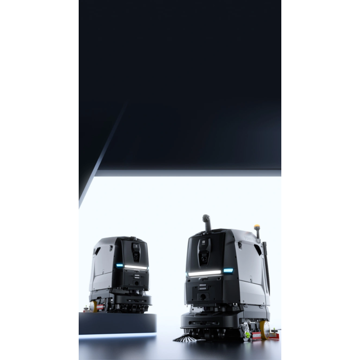 PUDU BG1 AI-Native Large Scrubber-Dryer Robot