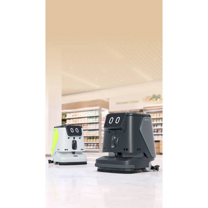 PUDU CC1 Pro Disc AI-Native Mid-Size Disc Scrubber-Dryer Robot
