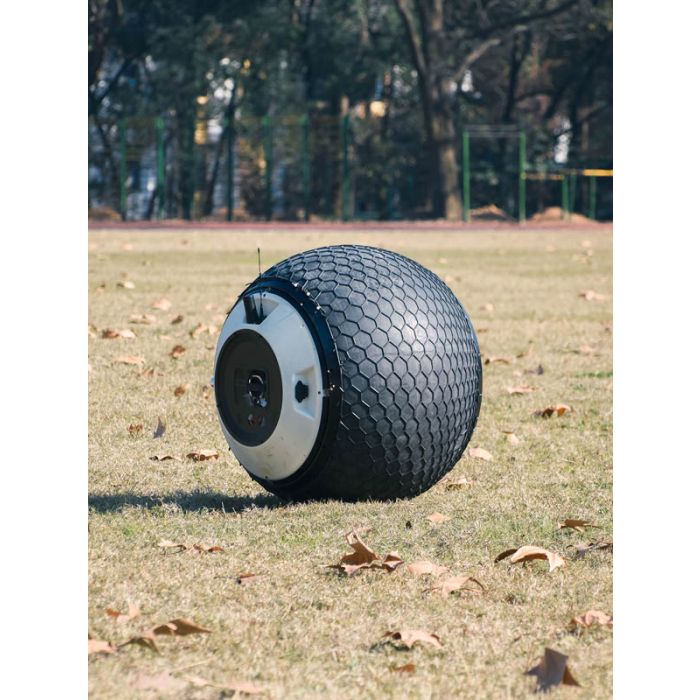 Rotunbot RT-G spherical patrol robot outdoor view