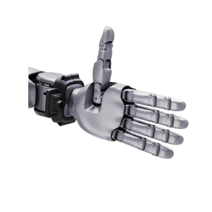 Unitree H2-BrainCo Revo 3 U21V Visuo-Tactile Dexterous Hand with RGB camers - Single Unit (Left or Right)