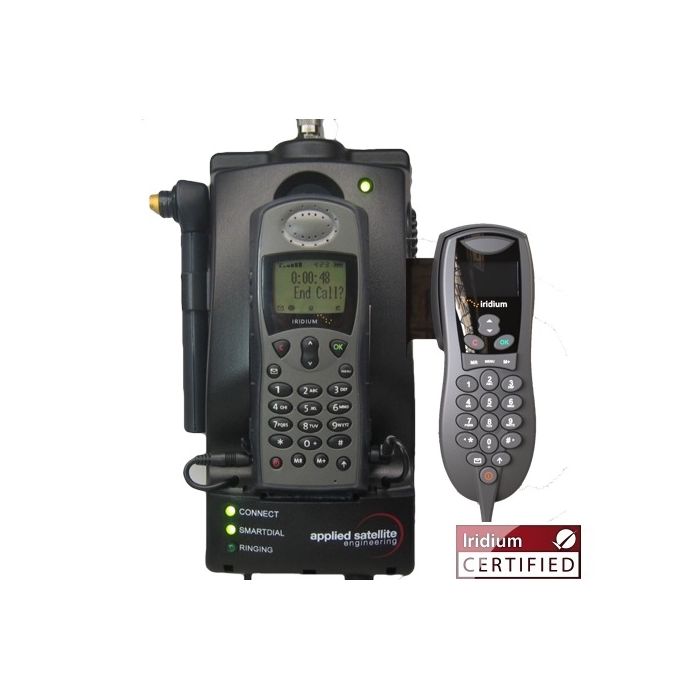 ASE Docking Station w/ POTS, RS232 & Handset for Iridium 9505A Satellite Phones (ASE-MC03-H)