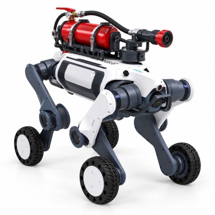 Deep Robotics M20 Fire Extinguisher
