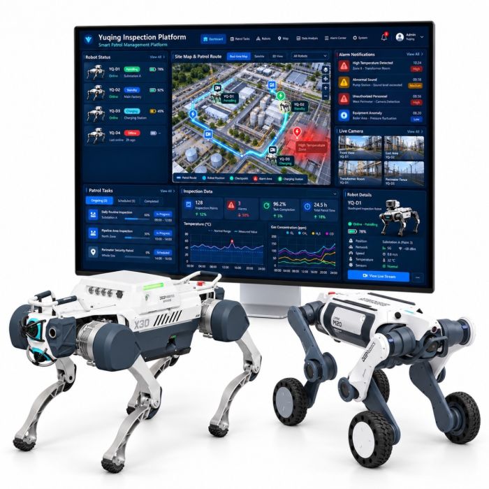 Deep Robotics X30 / M20 Yuqing Inspection Platform Smart Patrol Management Platform
