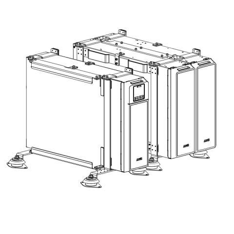 ZENITEL UPS-APC-4500-230T - Online UPS W-Extra Batt. - 4500W-30Min, 230VAC - Tower Mount (2970000136)