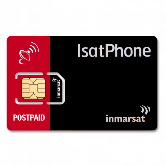 Inmarsat IsatPhone Global Postpaid Bundle Plan w/ 60 Minutes per Month (12 Month Commitment)