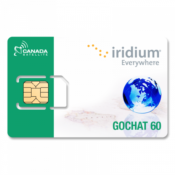 Iridium GoChat Prepaid 60 Minute Prepaid Calling Card ($0.83/ Minute)