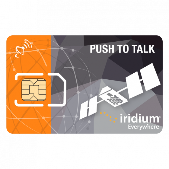 Iridium Push to Talk Global Monthly Plan (Per Device, 3 Month Commitment)