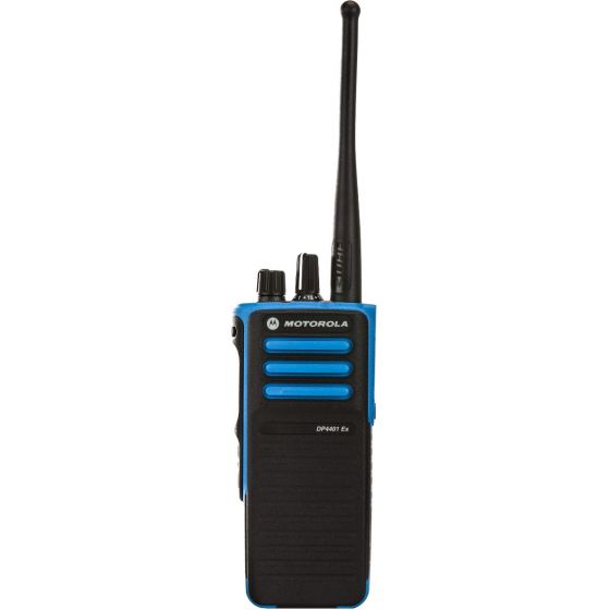 MOTOROLA MOTOTRBO™ DP4401 Ex ATEX Portable Two-Way Radio VHF Model (MDH56JCC9LA3AN)