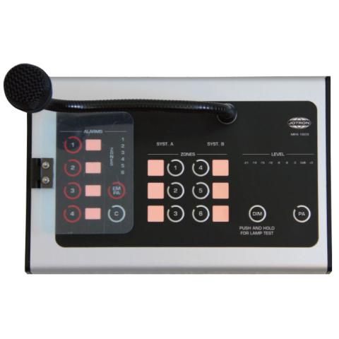 ZENITEL MPA 1605 Access Unit Table Console (Combined PA And Alarm Panel) (4000016930)