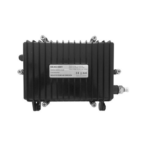 ZENITEL SEAS 4041 Line Amplifier, Up To 56-64 Outlets (+40Db) Built-In PAL-SECAM-NTSC Modulator (2320000611)