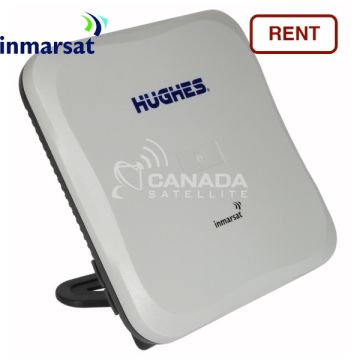 Hughes 9202 BGAN Land Portable Satellite Internet Terminal w/ WiFi Rental