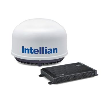 Intellian OW7MP Manpack Antenna with AC/DC Power Supply Adapter - Coyote Brown (HS-OW7MR-DA)