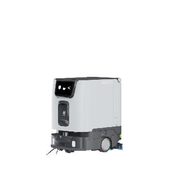 PUDU ET1 AI-Native Compact Scrubber-Dryer Robot
