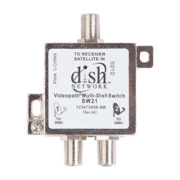 Videopath SW-21 Switch (Legacy SW21, Dish Network / Bell Approved)