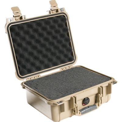 Canada Satellite | Pelican 1400 Case w/ Pick 'n' Pluck Foam (Yellow)